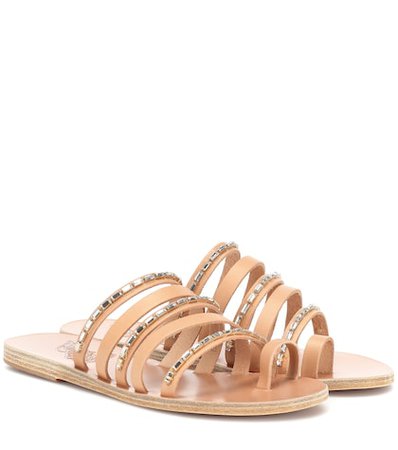 Niki Chains leather sandals
