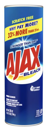Ajax powder bleach