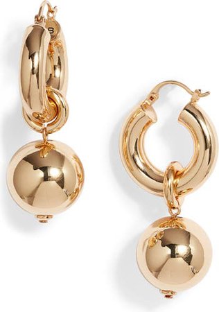 Jenny Bird Aline Convertible Hoop Drop Earrings | Nordstrom