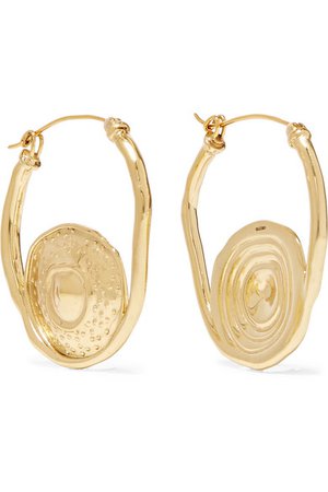 Ellery | Gold-plated earrings | NET-A-PORTER.COM