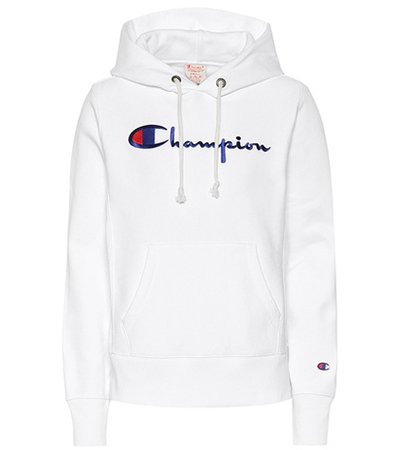 Logo cotton hoodie