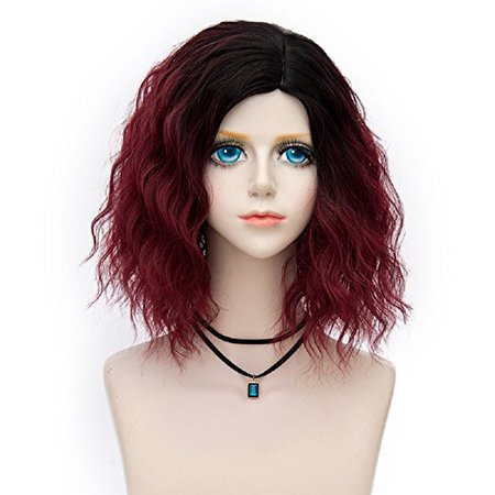 Probeauty Swinger Collection Two Tone Ombre Hair Party Costume Wigs Women Cosplay Wig Heat Resistant