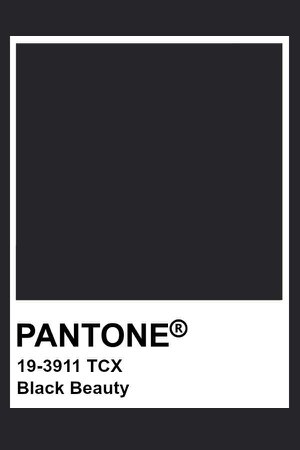 black pantone