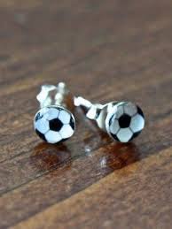 soccer studs earrings - Google Search