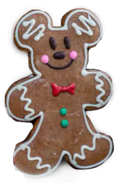 Mickey Gingerbread Man