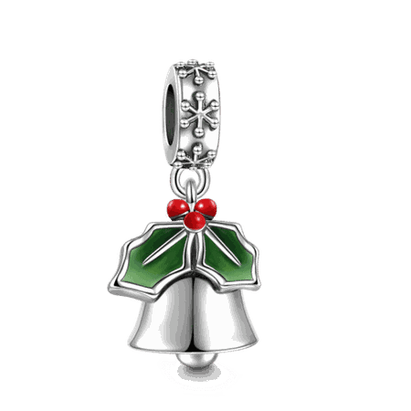 Bell with Holly Leaves - Christmas - Gifts