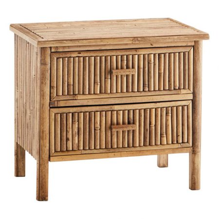 Bamboo Bedside Table Madam Stoltz Design Adult