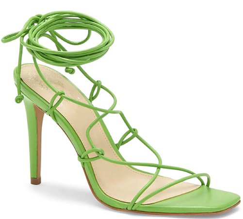 Green Strappy Shoes