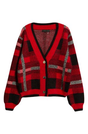 English Factory Check Cardigan | Nordstrom