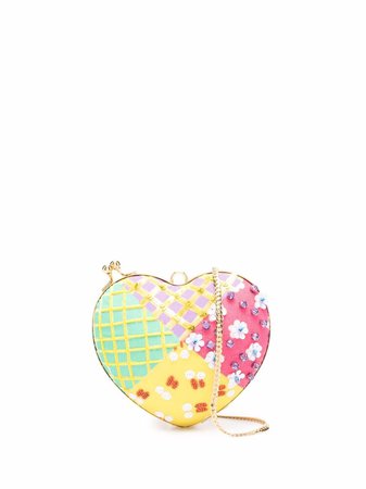 Moschino bead-embellished Heart Bag - Farfetch