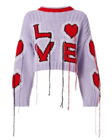 Love Crop Sweater