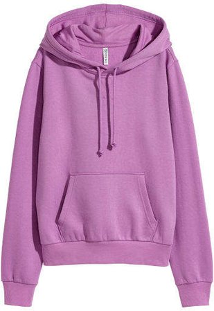 Hooded Sweatshirt - Purple