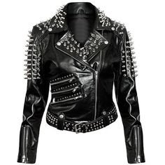 Crazy style Leather Jacket