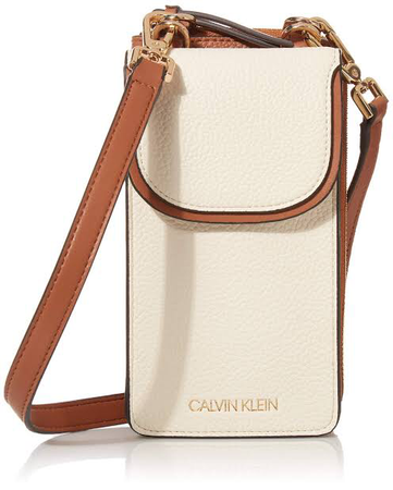 Calvin Klein bag white beige brown