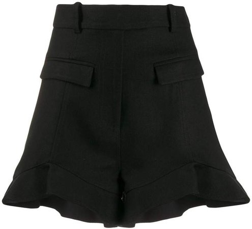 Acler ruffle trimmed shorts