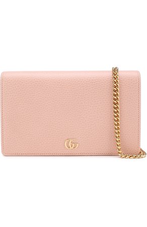 Женская сумка gg marmont mini GUCCI розовая цвета — купить за 60500 руб. в интернет-магазине ЦУМ, арт. 497985/CA00G