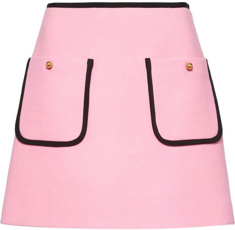 a-line knitted skirt