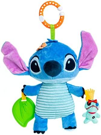 Amazon.com : KIDS PREFERRED Disney Baby Lilo & Stitch - Stitch On The Go Activity Toy 12 Inches, Blue (KP79988) : Toys & Games