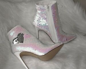 white iridescent glitter shoes - Google Search