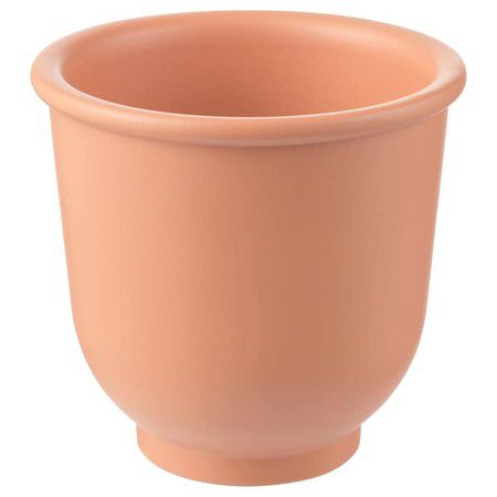 BRYTÄRT Plant pot, red-brown, 4 ¼" - IKEA