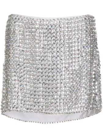 Retrofete Ruby Embellished Mini Skirt - Farfetch
