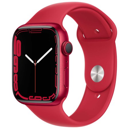 Купить Смарт-часы Apple Watch Series 7 GPS 45mm (PRODUCT)RED Alum. Sport в каталоге интернет магазина М.Видео по выгодной цене с доставкой, отзывы, фотографии - Москва