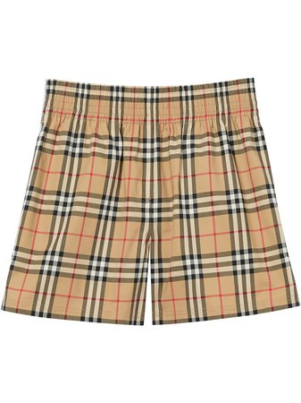 Burberry Vintage Check Shorts Ss20 | Farfetch.com