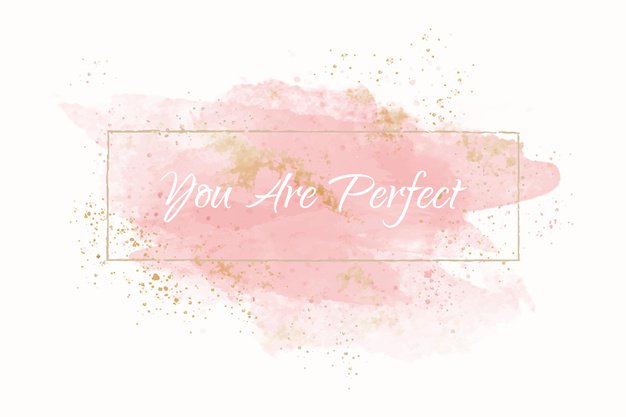 Free Vector | Pastel peach watercolor with golden frame