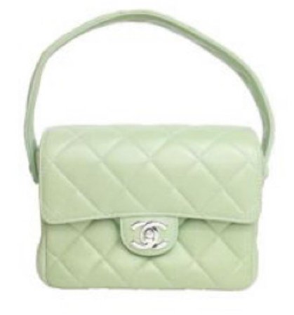 Chanel mint green bag
