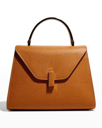 Valextra Iside Media Envelope Flap Top-Handle Bag | Neiman Marcus