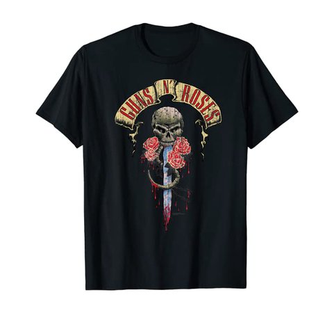 Amazon.com: Guns N' Roses Official Skull Heads T-Shirt T-Shirt: Clothing