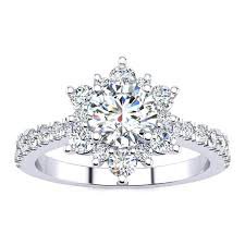 engagement ring that looks like a flower - Google Search