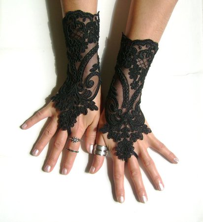 lace gloves - Google Search