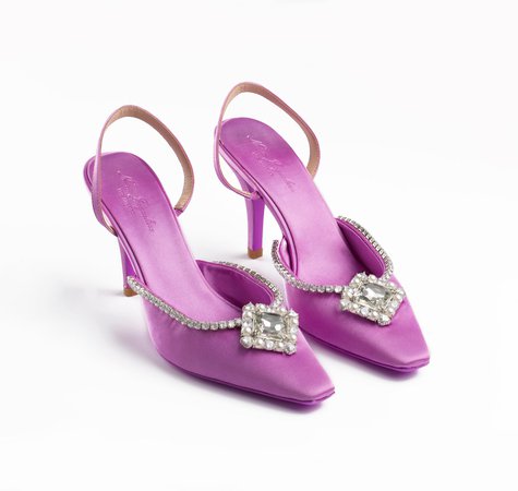 Pink Nia Heels | Nana Jacqueline Designer Wear