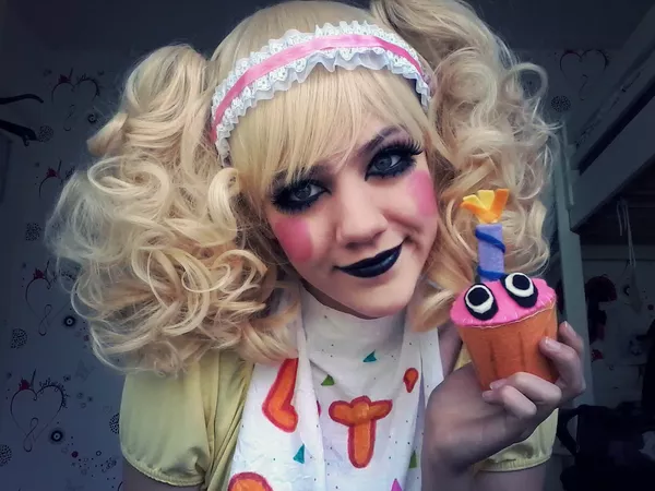 Human Toy Chica Makeup
