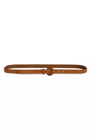 Madewell Chunky Buckle Suede Belt | Nordstrom