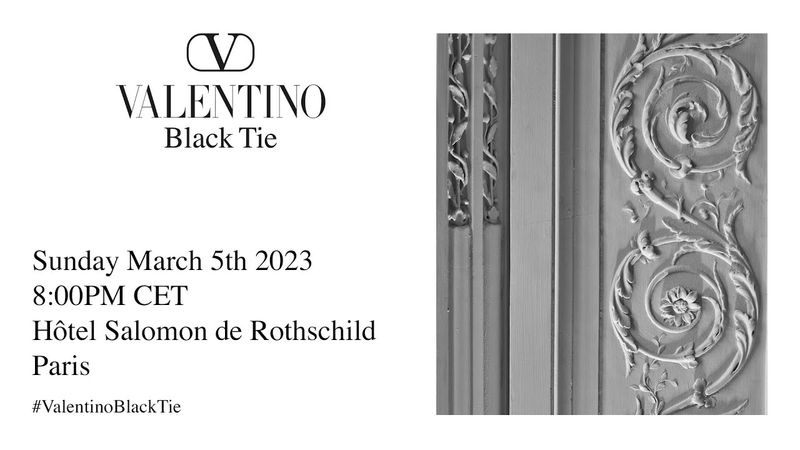 Valentino Black Tie