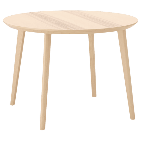 IKEA LISABO Table, ash veneer, 105 cm