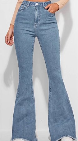 flare jeans (shein)
