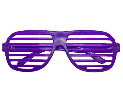 purple shutter shades