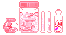 organs in jars pixel by LlNGERlE on DeviantArt