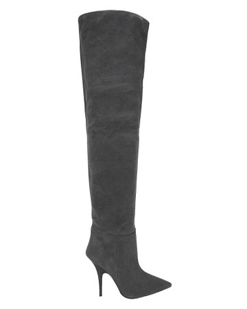 Over-The-Knee Suede Boots