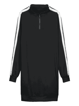 ZAFUL Pullover Sweatshirt Dress