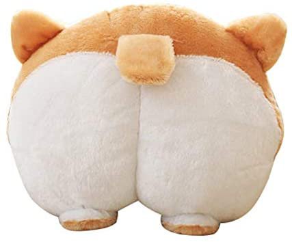 Amazon.com: ANJUU Pets Puppy Cute Corgi Butt Throw Pillow Neck Support Pillow Cushion Travel Pillows Animals Stuffed Toy Gifts(42x42cm) : Clothing, Shoes & Jewelry