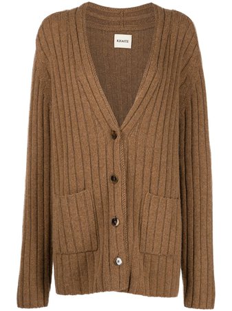 Shop KHAITE The Buffy cashmere cardigan with Express Delivery - FARFETCH
