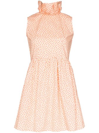 Batsheva Prairie Ruffle Collar Mini Dress Ss20 | Farfetch.com