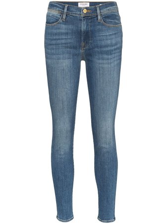 FRAME Le High Skinny Jeans - Farfetch