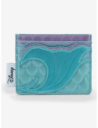 Her Universe Disney The Little Mermaid Ombre Scales Cardholder | Hot Topic
