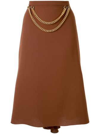 0711 Chain Detail Skirt Ss20 | Farfetch.Com