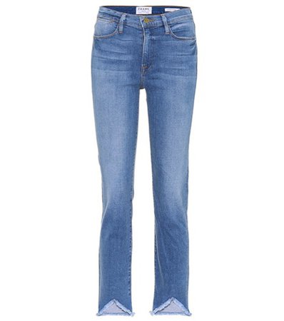 Le High Straight Triangle jeans